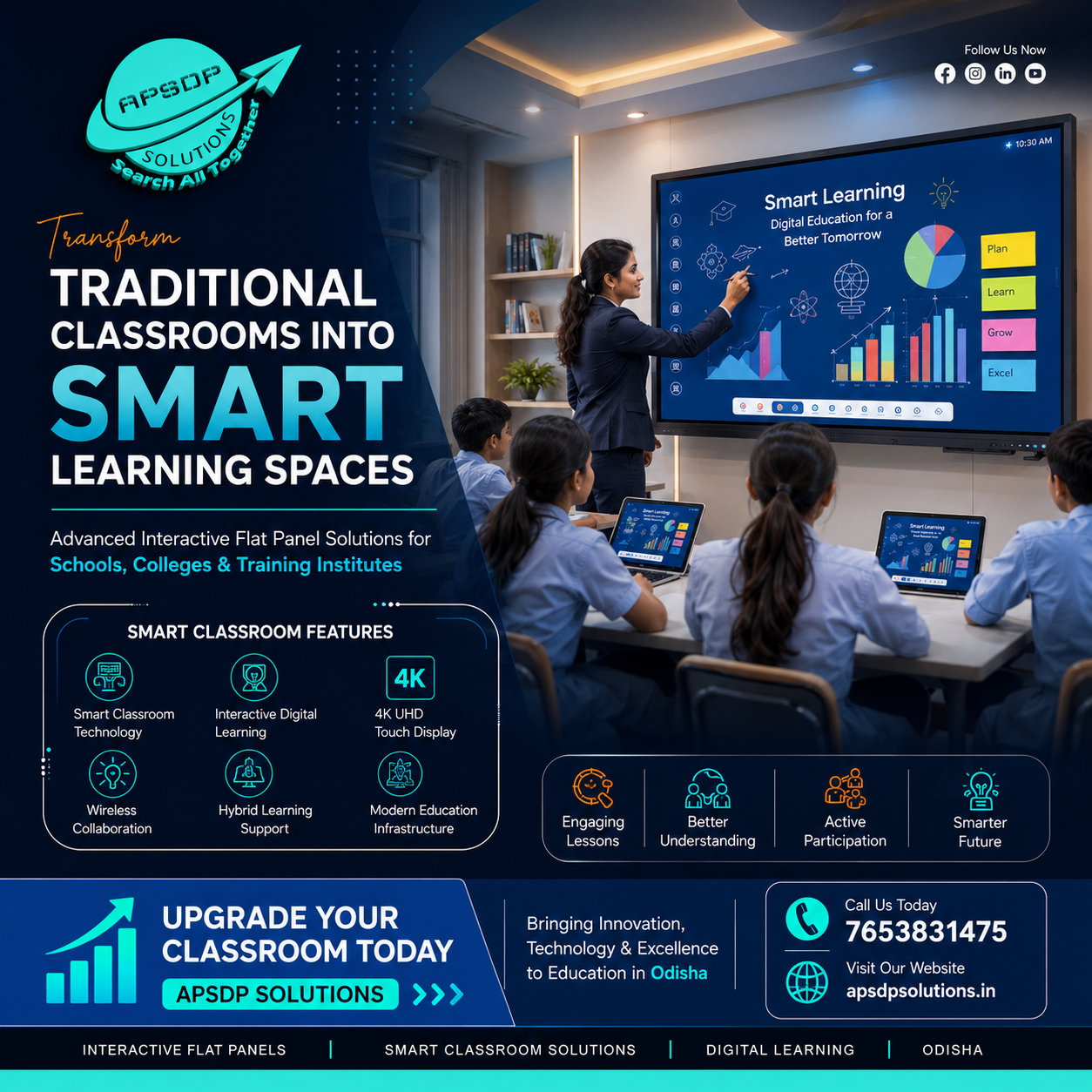 Why Schools in Odisha Are Switching to Interactive Flat Panels